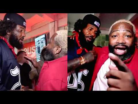 The Game “G Checks” Adrien Broner For Disrespecting Brady & Makes Him Apologize To Her Mama