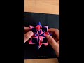 How to make a paper MOVING FLEXAGON - This toy moves forever!