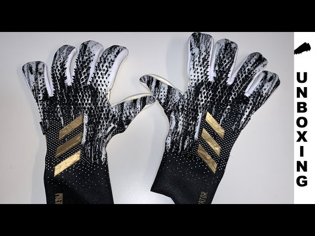 hambruna Regan Juguetón adidas Goalkeeper Gloves Predator 20 Pro Fingersave Inflight - YouTube