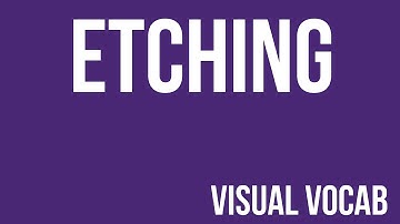 Etching defined - From Goodbye-Art Academy