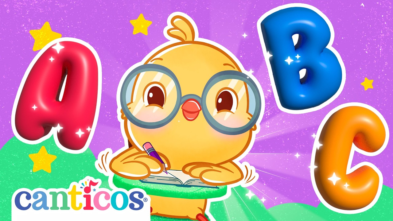 🎶ABCD for Kids 🔠Toddler Learning Videos | Kids Songs & Nursery Rhymes | Canticos