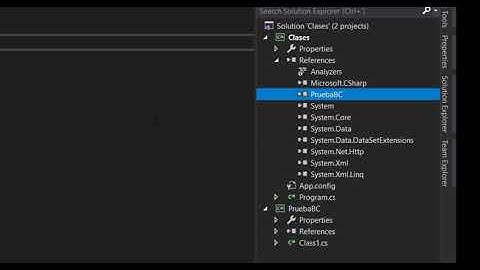Visual C# como crear una libreria de clases Visual Studio Community en .NET Framework