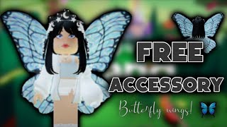 FREE Accessory! How to get BUTTERFLY WINGS 🦋 🦋