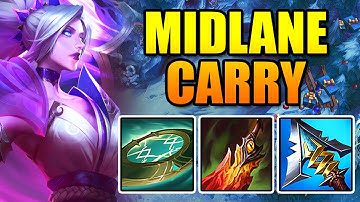 Rank 1 2229 LP Challenger Riven | Challenger Riven Main | Mid Carry Full GamePlay