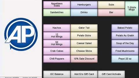 POS Instructional Video 10 - Save and Load Orders (With Tables)