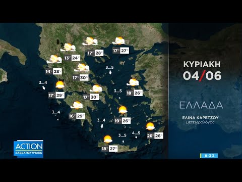 Ζέστη και βροχές