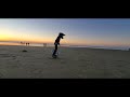 Walking in Oregon Beach Beautiful evening in 4K