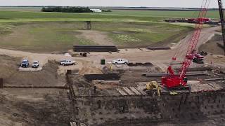 Diversion and Inlet Control Structure // Construction Update // June 2020