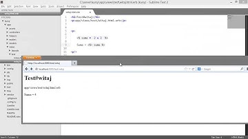 Kurs Ruby on Rails - tworzenie aplikacji: Osadzanie kodu Ruby w dokumencie HTML