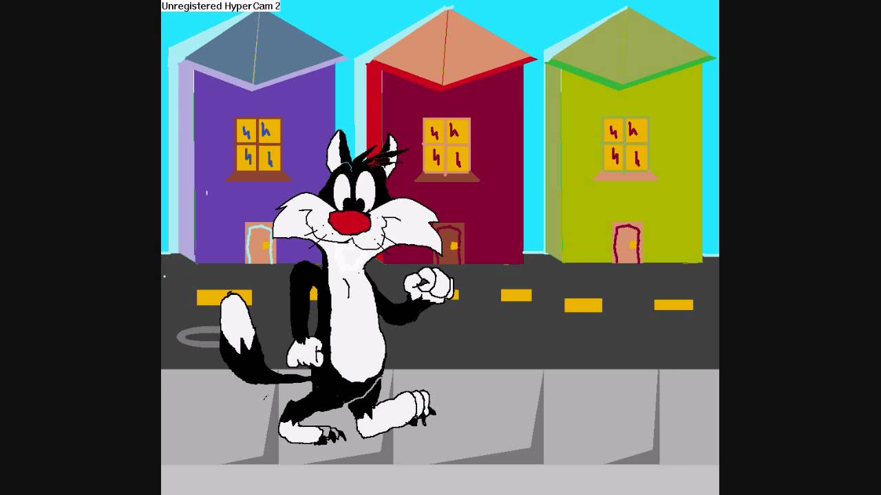 Sylvester eats Tweety - YouTube
