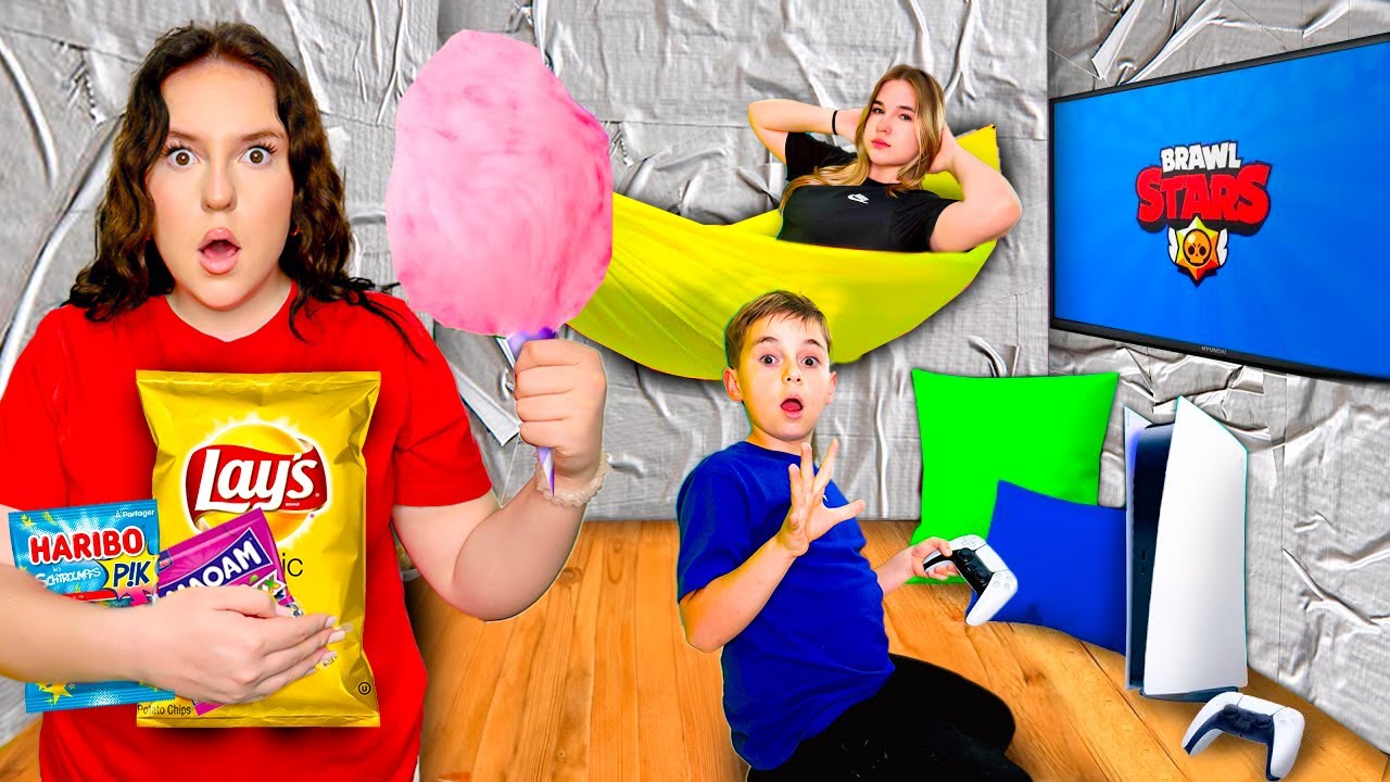 Vivre 24H Dans Une Cabane En Scotch !