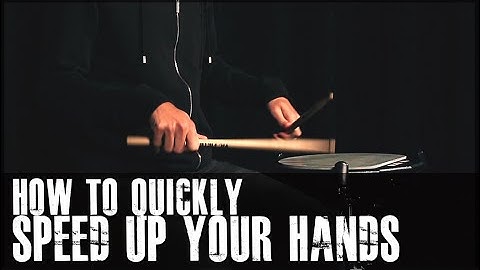How To Quickly Speed Up Your Hands - James Payne