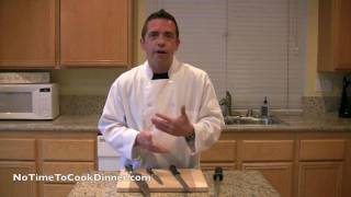 Cooking 101: Knives - NoTimeToCook.com by No Time To Cook 7,489 views 14 years ago 3 minutes, 22 seconds