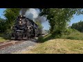 NKP 765 goes uphill at Jaite