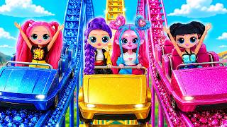 K-Pop Demon Hunters Roller Coaster! DIY Miniature Amusement Park | 18 Fashion Crafts for Dolls screenshot 5