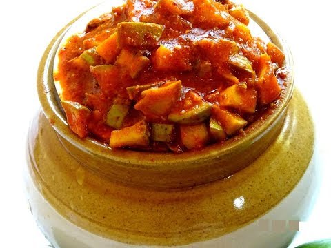 പച്ച-മാങ്ങ-അച്ചാര്‍-||-kerala-easy-mango-pickle-||-pacha-manga-achar-||-authentic-mango-pickle