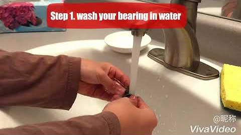 How to make your scooter ball bearing spin faster