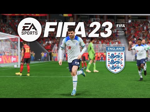 FIFA 23 PC | ENGLAND VS BELGIUM | INTERNATIONAL FRIENDLY | FULL MATCH GAMEPLAY | HD