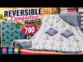 Charminar Cheapest Handlooms Market ₹ 700/- Luxury Reversable Single, 4-PCS, 6-PCS Comforter Sets