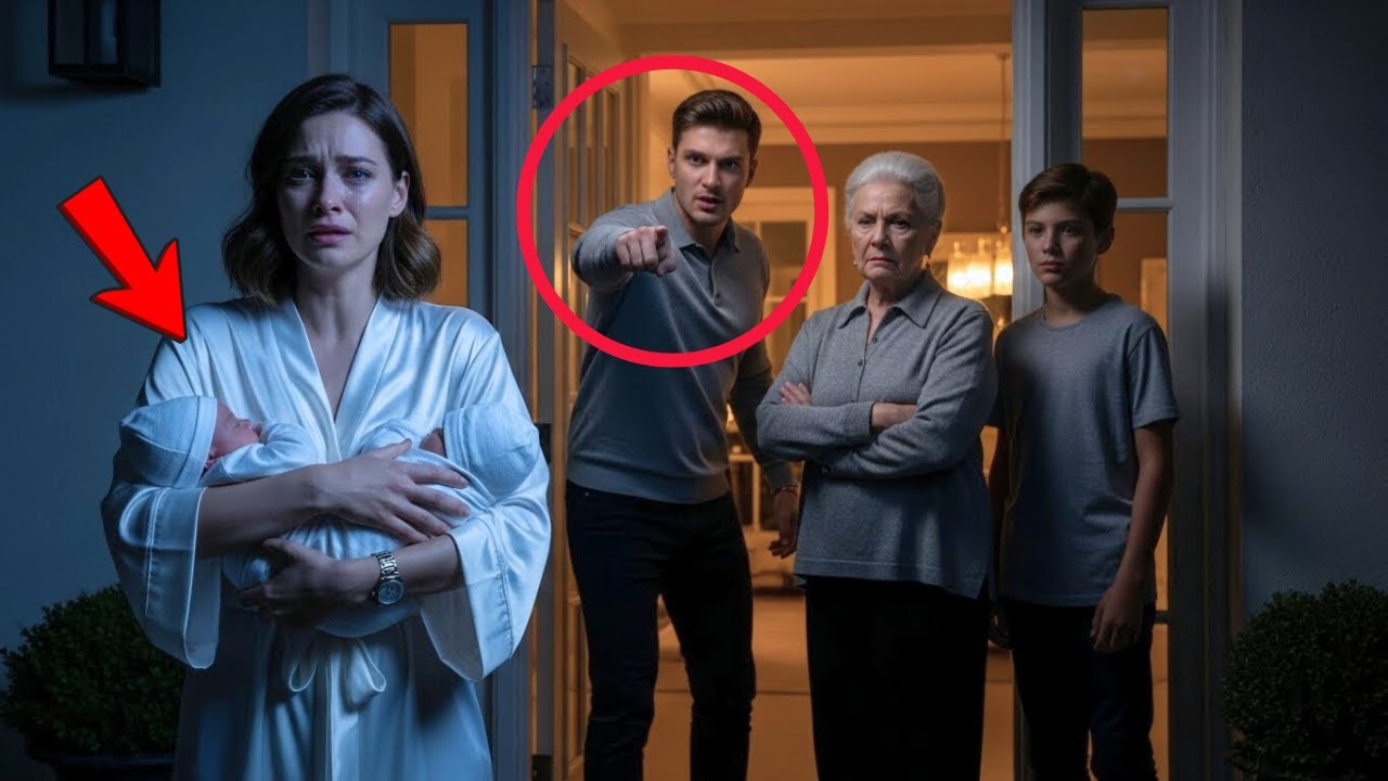 Thrown Out at Midnight With Her Twin Newborns by Husband and In Laws—If Only They Knew She Was a Bil