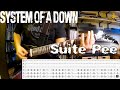 System of a Down - Suite Pee - GUITAR COVER + Screen Tabs