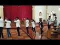 Movement in christ dance performance