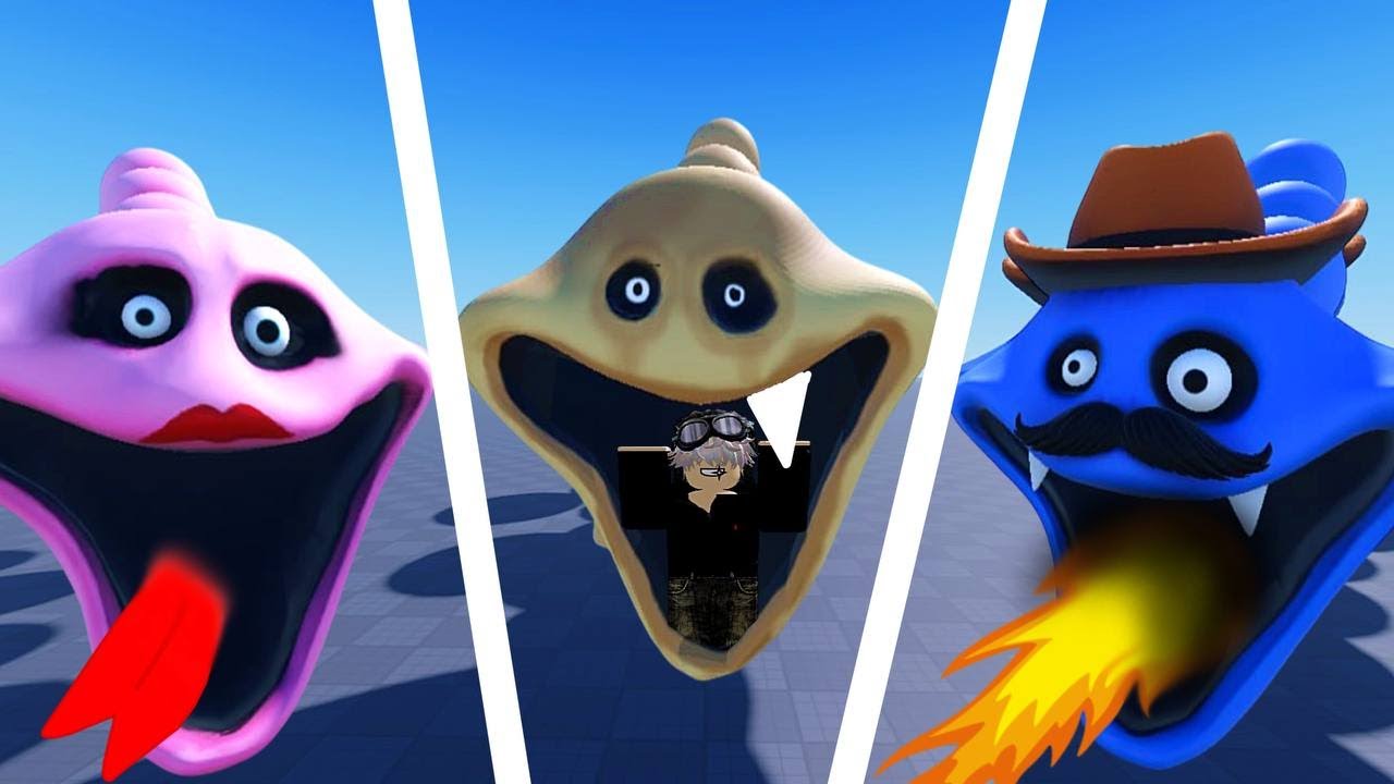 ROBLOX ESCAPE FROM THE TERRIBLE HUNGRY WORMS  😨 (Garry's Mod)