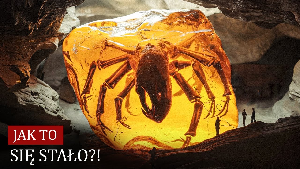 Starożytny skamielina zamknięta w żywicy przez 100 MILIONÓW lat – Niewiarygodne odkrycie!