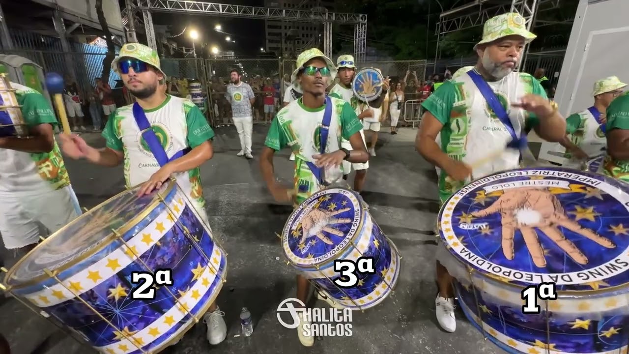 Surdos de Marcação - 1ª, 2ª e 3ª - Imperatriz Leopoldinense 2025.