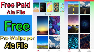HD Wallpaper Pro App | Dynamic Wallpaper App Free AiA File | Kodular Free AiA File