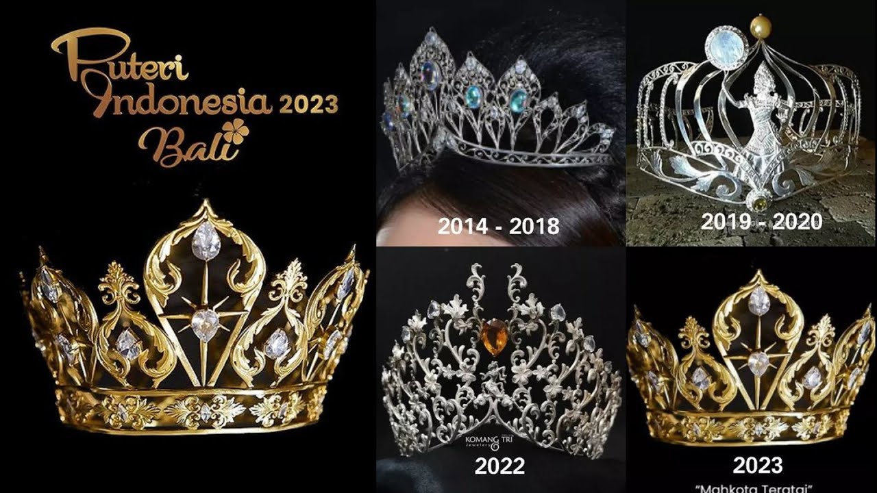 CROWN BARU..Melihat Pesona Mahkota Terbaru Pemenang Puteri Indonesia