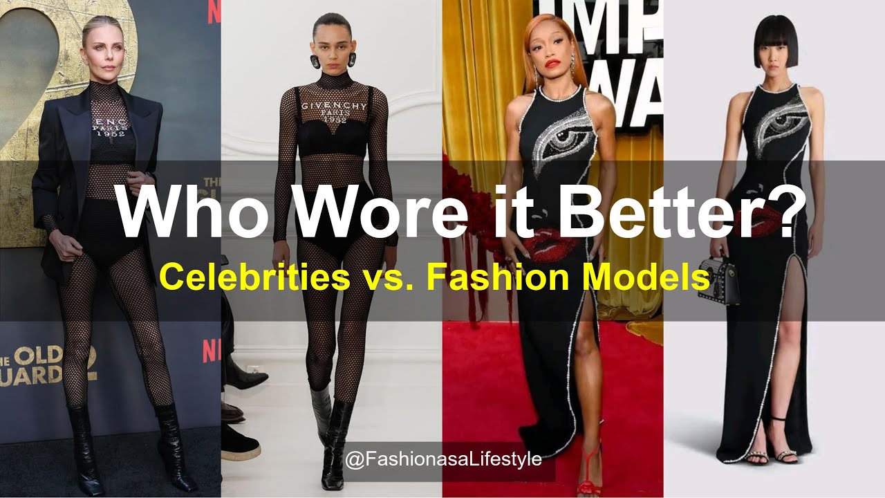 🔥 Who Wore It Better? Celebrities vs. Fashion Models❤️ 
