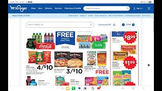 Kroger weekly ad 