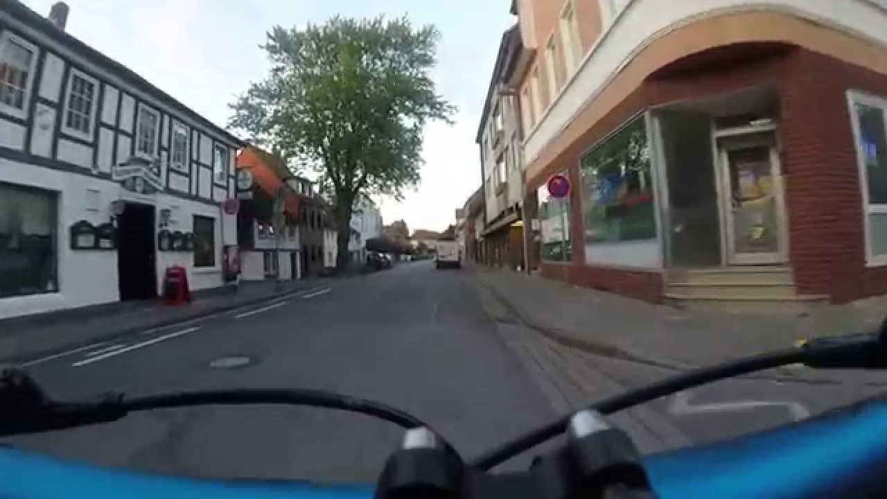 Sommerabend Runde durch Sarstedt. Von West nach Ost, Holztorstraße, Steinstraße, Hildesheimerstraße