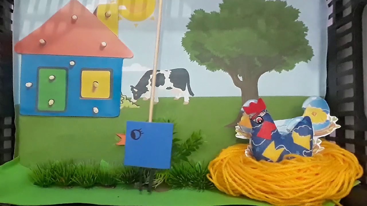 História O pintinho quadrado YouTube