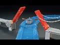 8 lego movable bridges  building and testing