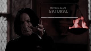 severus snape | natural