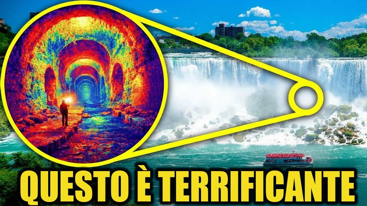 Sotto le cascate del Niagara esiste una vasta rete di tunnel abbandonati che pochi conoscono