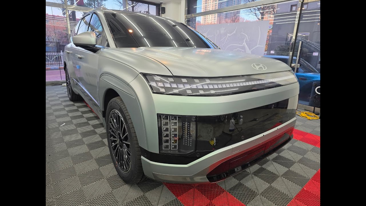 ionic9 matt PPF installed 아이오닉9 PPF 강남PPF