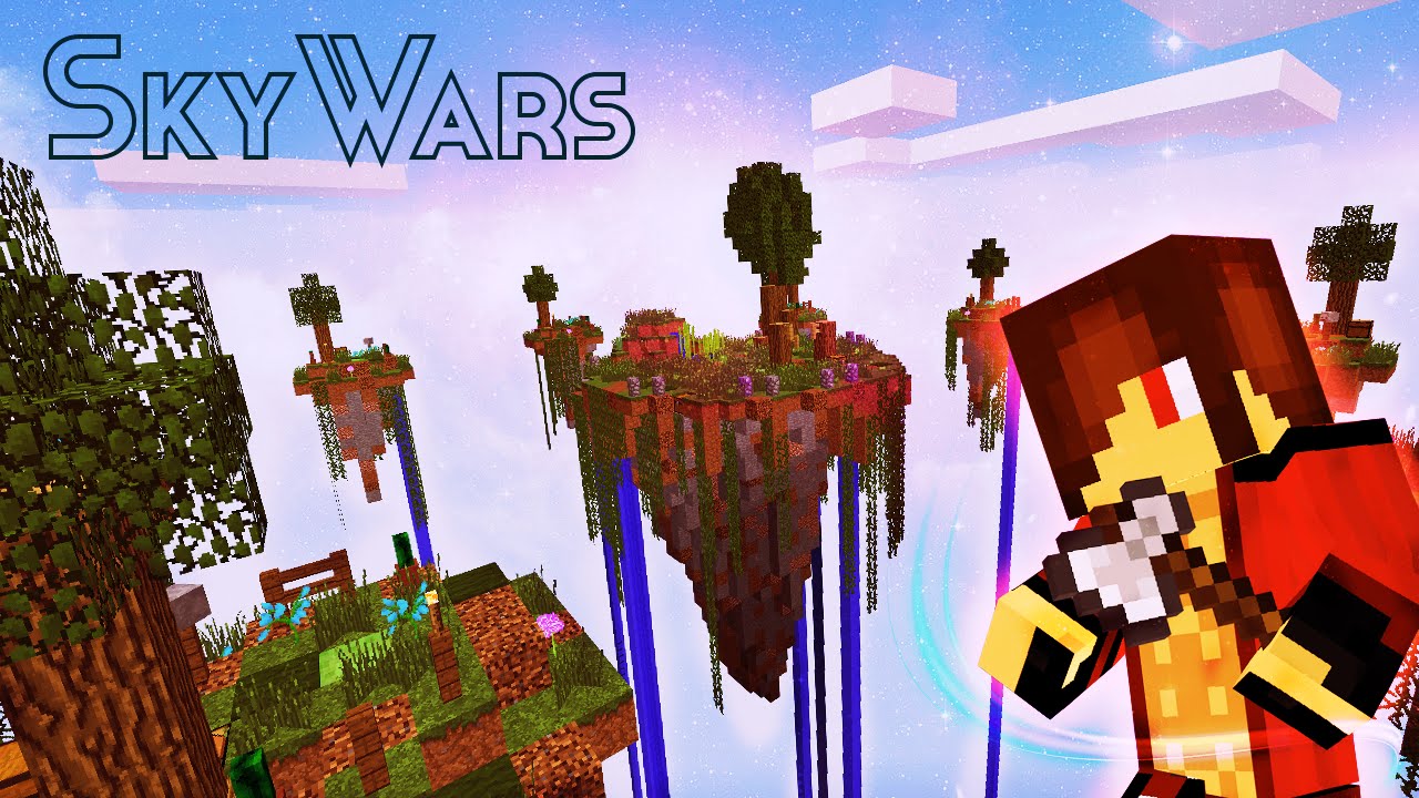 Minecraft : Construction d'un SkyWars ! - YouTube