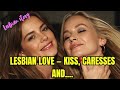 Lesbian Love — kiss, caresses and....