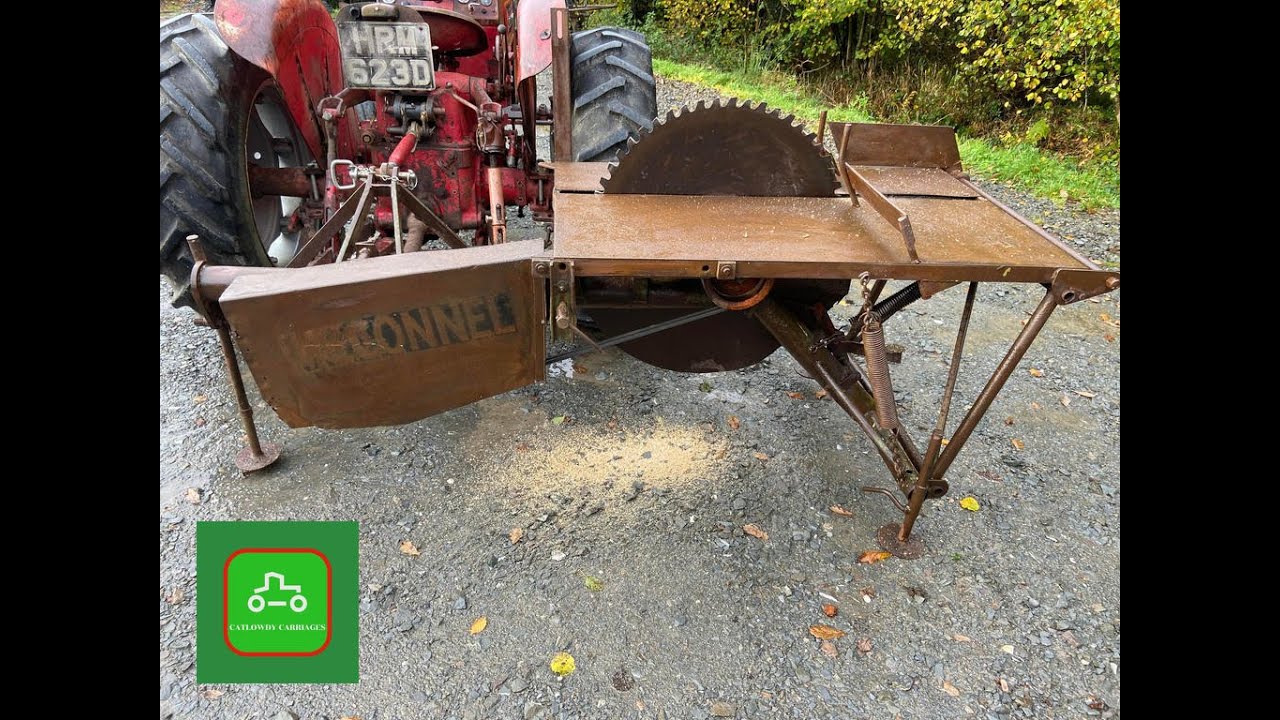 McCONNEL PTO DRIVEN SAW BENCH SOLD BY YouTube