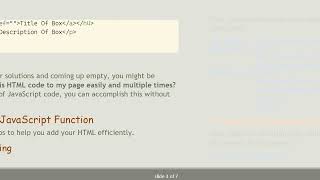 How to Append HTML to a Page with JavaScript