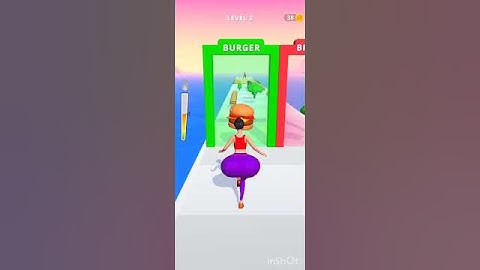 Twerk Race 3D - Fun Run gameplay |level 2| #shorts  #trending #twerkrace3dfunrun