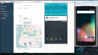 Geo Push Web Panel Tour screenshot 4