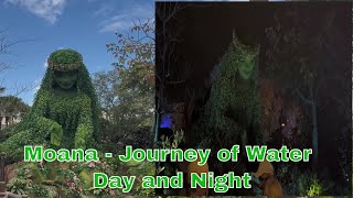 Moana Journey of Water - Day and Night  #disney #disneyworld