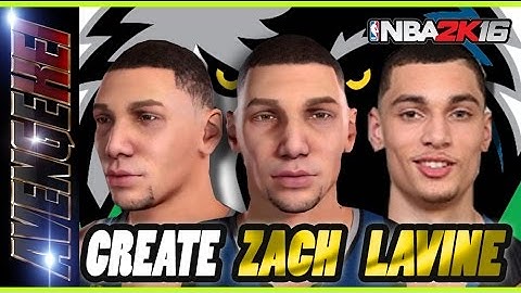 NBA2K16 - How to create Zach LaVine
