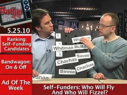 Self-Funders: McMahon, Whitman, Binnie, Chachas & ...