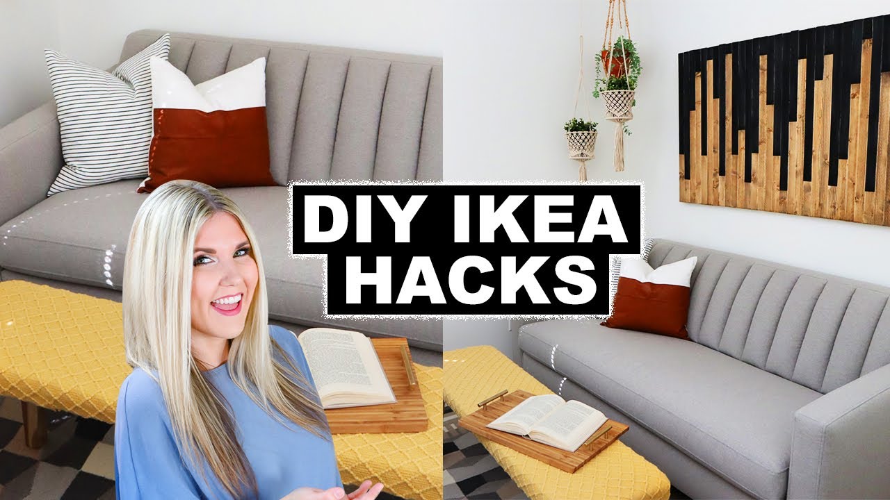 DIY IKEA HACKS – DIY HOME DECOR – IKEA FURNITURE HACKS LIZ FENWICK DIY