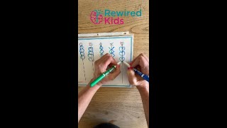 Bilateral Mirrored Shape Drawing - Rewired Kids Brain Boosting Sheets